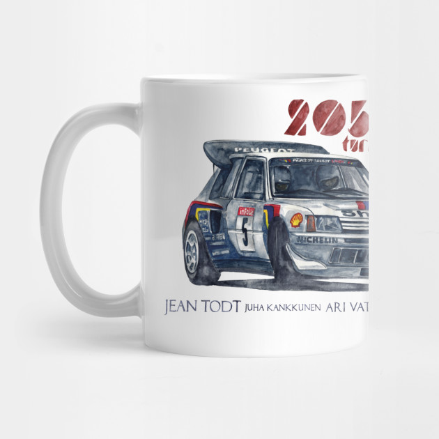 RALLY GROUP B: Peugeot 205 turbo 16